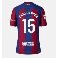 Koszulka piłkarska Barcelona Andreas Christensen #15 Strój Domowy dla kobiety 2023-24 tanio Krótki Rękaw